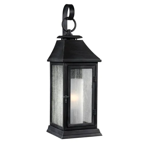 Shepherd One Light Lantern in Dark Weathered Zinc (454 OL10600DWZ)