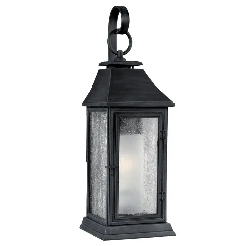 Shepherd One Light Lantern in Dark Weathered Zinc (454 OL10601DWZ)